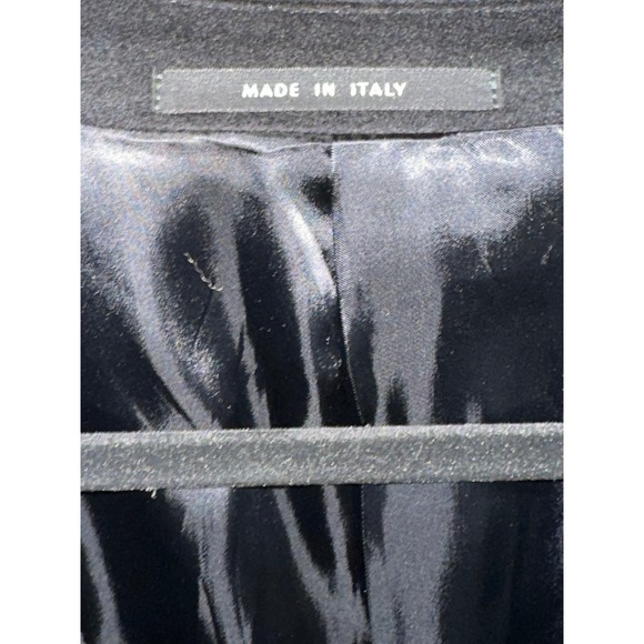 ARMANI COLONI men’s size 44R Cashmere black overcoat Made in Italy - Picture 2 of 6